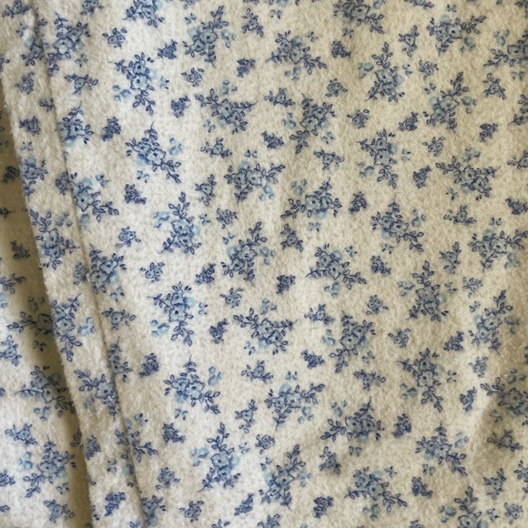 White & blue pajama sweatpants - Picture 2 of 2